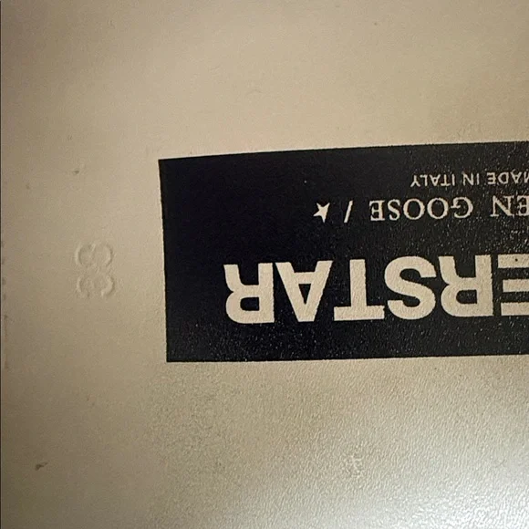 Golden Goose Women's White and Leopard Print Sneakers - Picture 6 of 8